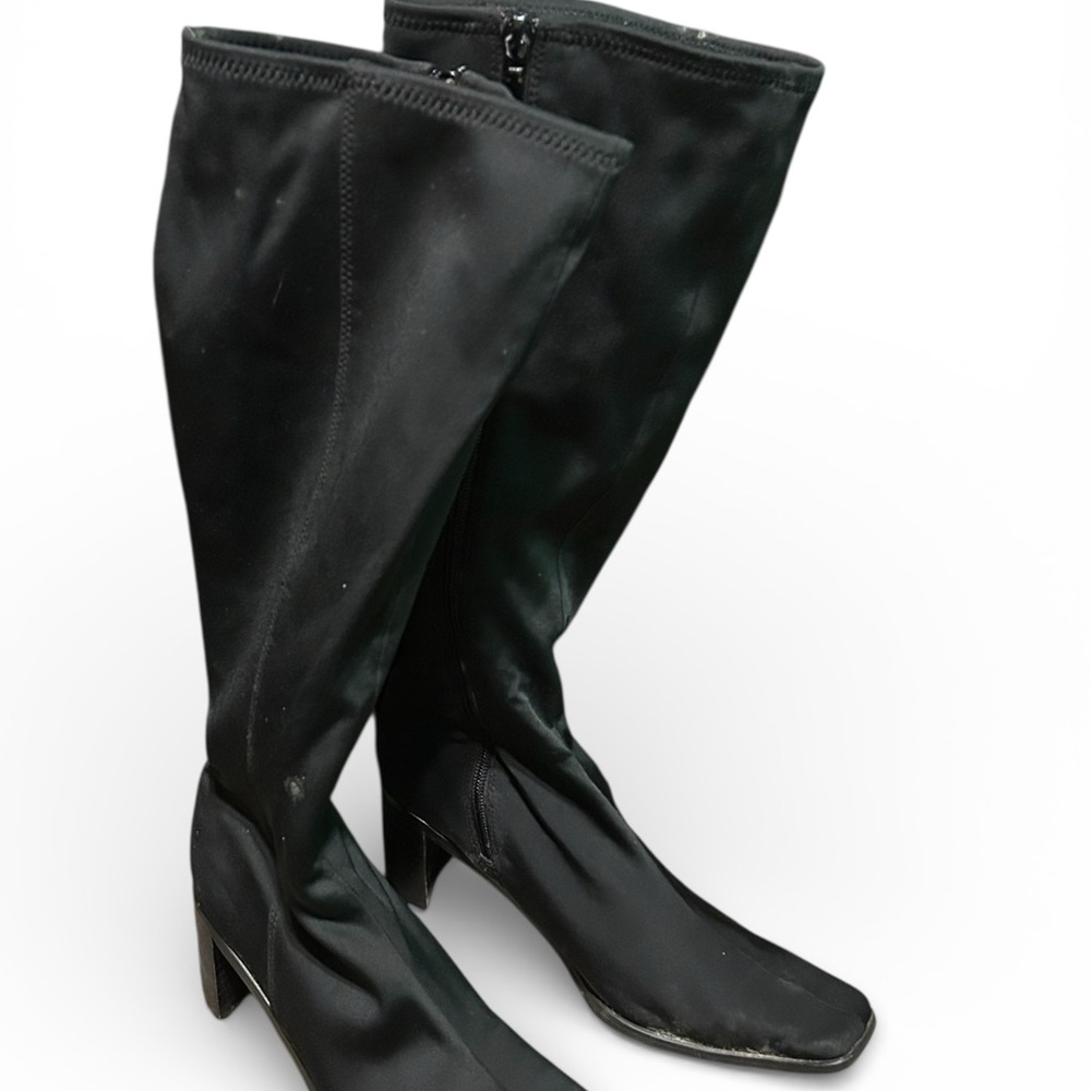 Impo Black Heeled Boots for Women